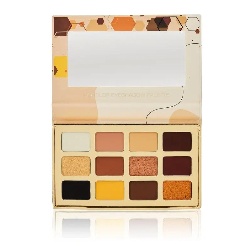 Paleta očných tieňov Bellapierre Cosmetics Milk & Honey, 12 odtieňov, 25 g