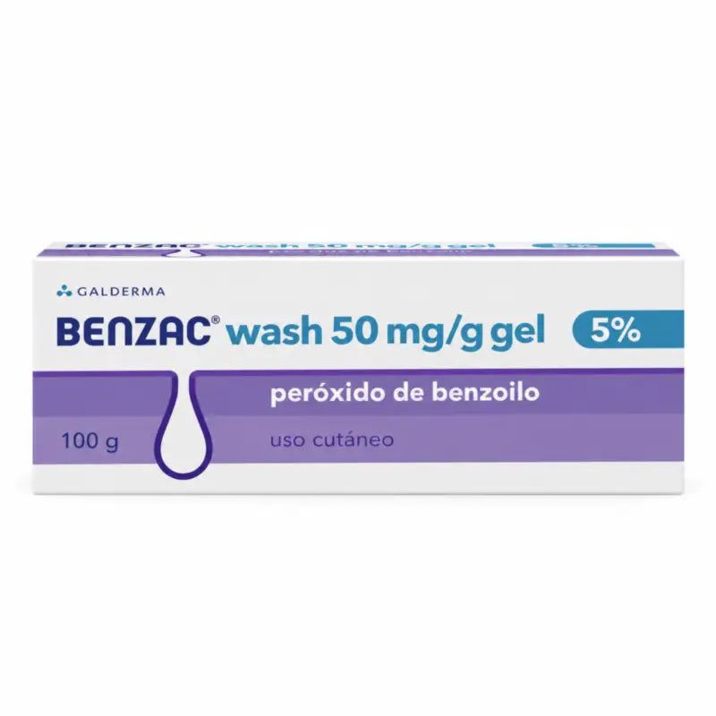 Benzac Wash 50 mg/g, lokálny gél, 100 g