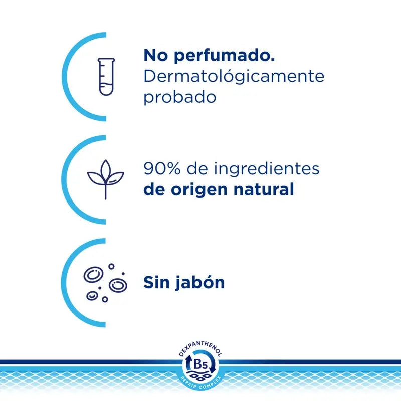 Bepanthol Derma Jemný čistiaci prípravok na tvár bez mydla 200 ml