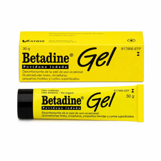 Betadine 100 mg/g, gél na lokálne použitie, 30 g