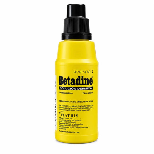 Betadine 10 % topický roztok, 1 fľaša, 125 ml