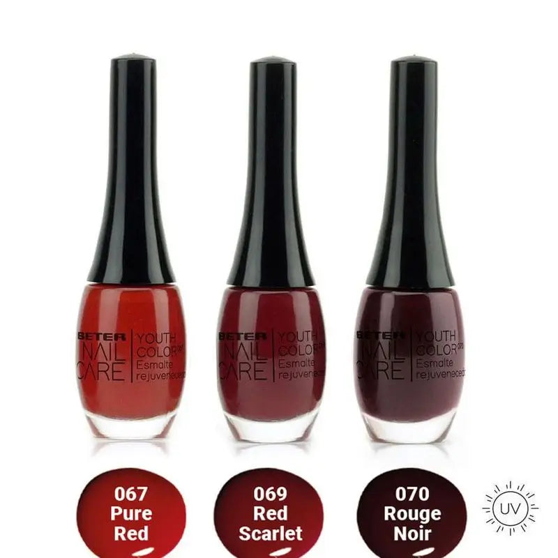 Beter Nail Care Pack – 3x laky na nechty Red Lover 