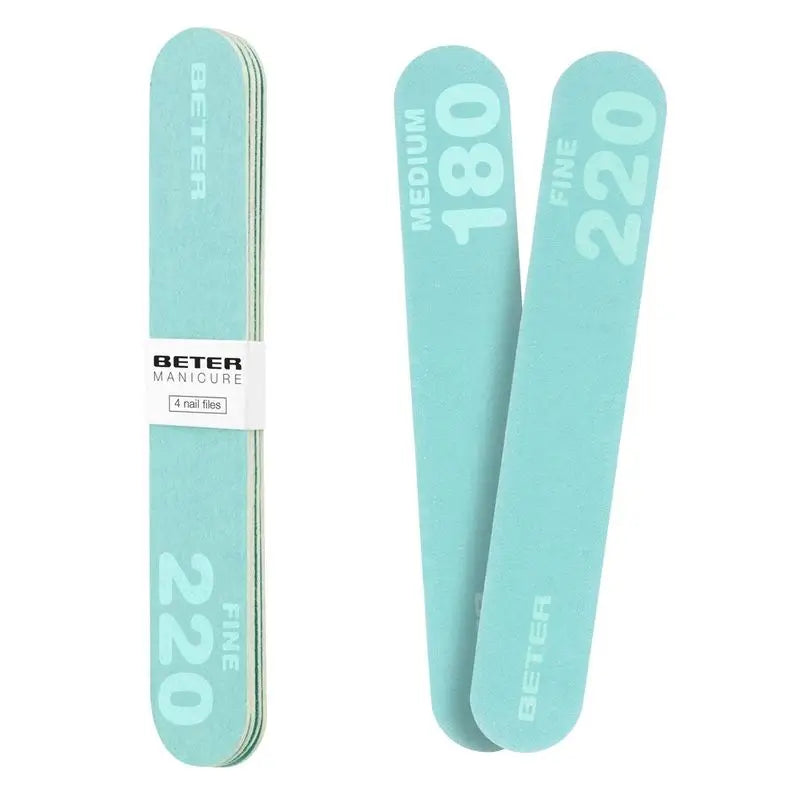 Beter Pack – 4x pilníky na nechty, zo sklenených vlákien, zrnitosť 180/220