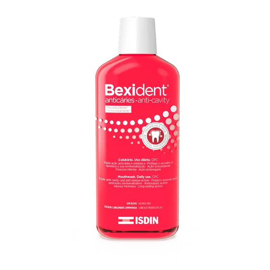 Isdin Bexident Anticaries ústna voda 500 ml
