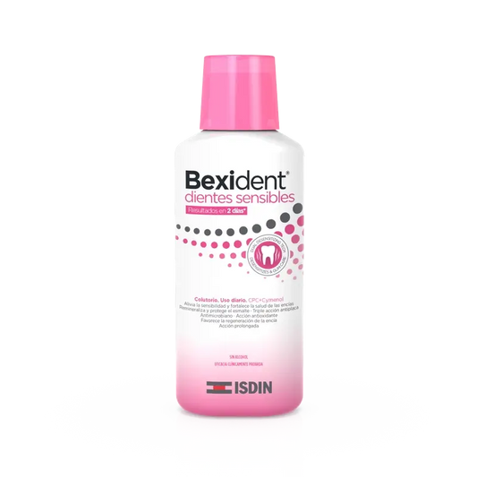 Isdin Bexident ústna voda pre citlivé zuby 250 ml