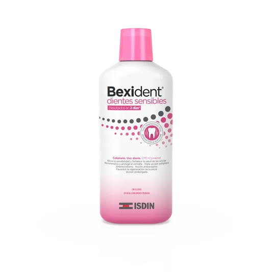 Isdin Bexident Ústna voda pre citlivé zuby 500 ml