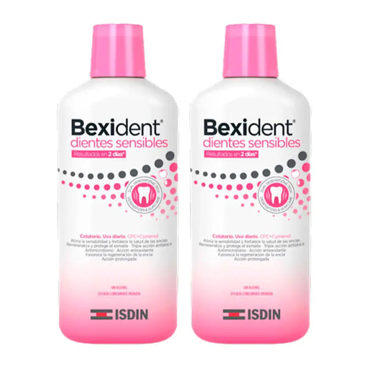 Isdin Bexident Duo Sensitive Teeth Mouthwash, 500 Ml