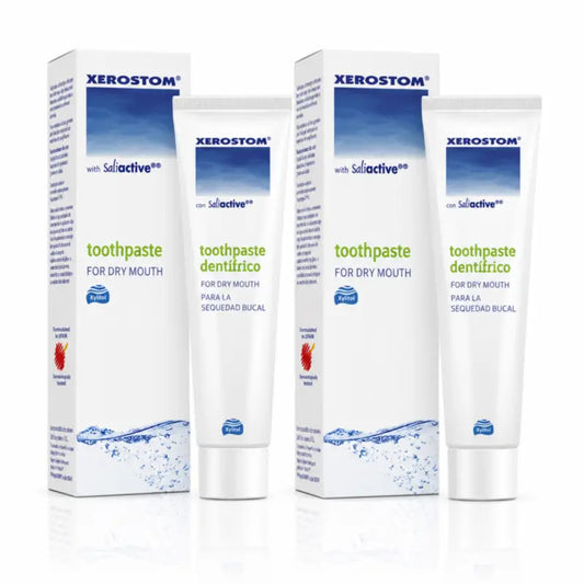 Biocosmetics Xerostom – zubná pasta na sucho v ústach, 2 x 50 ml