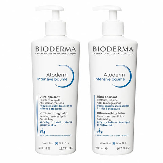 Bioderma Atoderm Intensive Baume 500 ml, balenie po 2 ks