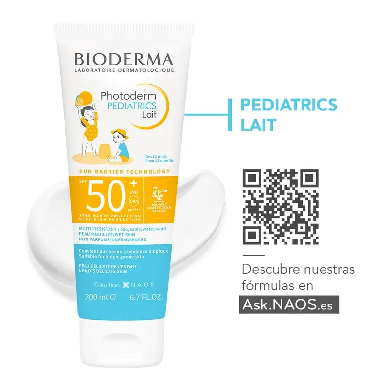 Bioderma Photoderm Pediatrics Lait SPF50+ opaľovací krém, 100 ml