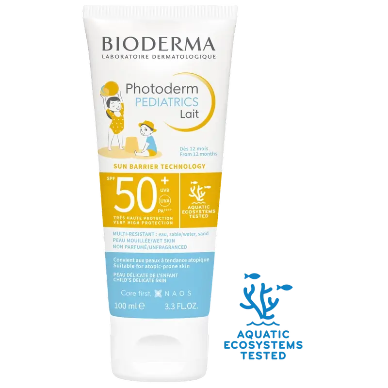 Bioderma Photoderm Pediatrics Lait SPF50+ opaľovací krém, 100 ml