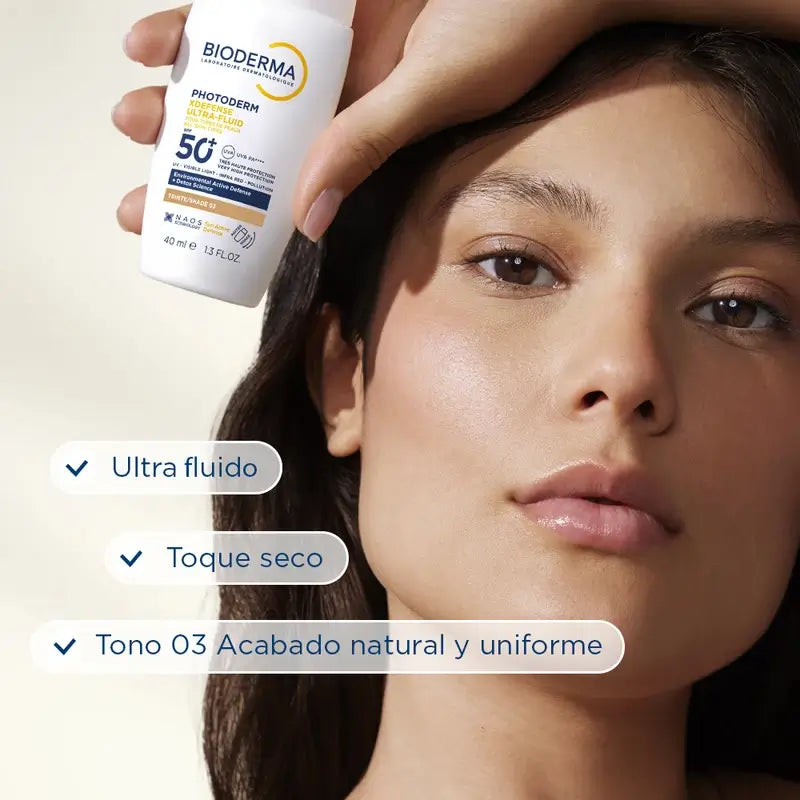 Bioderma Photoderm Xdefense Ultra Fluid SPF 50+ odtieň 03, 40 ml