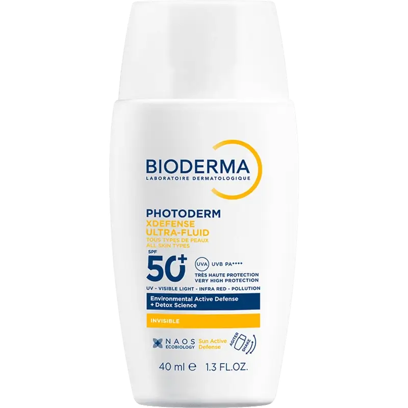 Bioderma Photoderm Xdefense Ultra-Fluid SPF 50+ Invisible, 40 ml