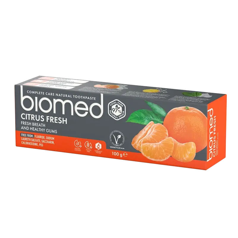 Biomed Citrusfresh prírodná zubná pasta, 100 g