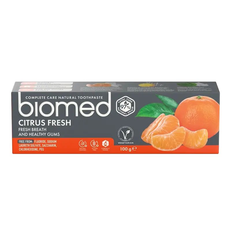 Biomed Citrusfresh prírodná zubná pasta, 100 g