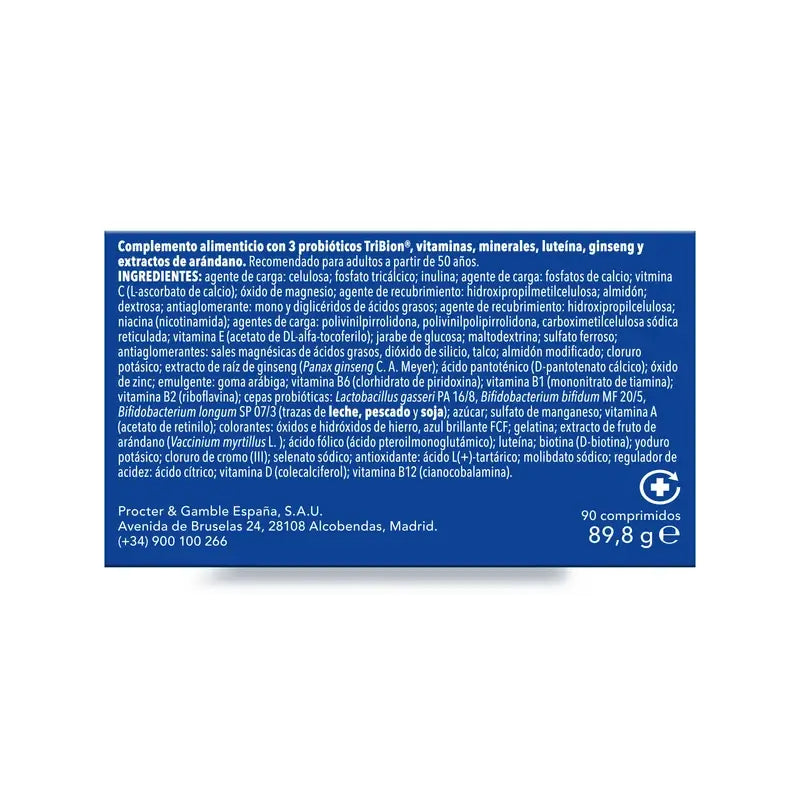 Bion3 Energy 50+ Multivitamíny, 90 tabliet