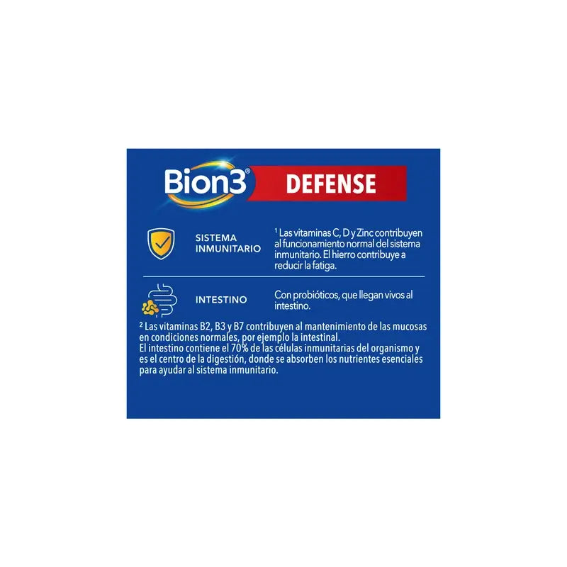 Bion3 Defense – multivitamíny, 30 tabliet