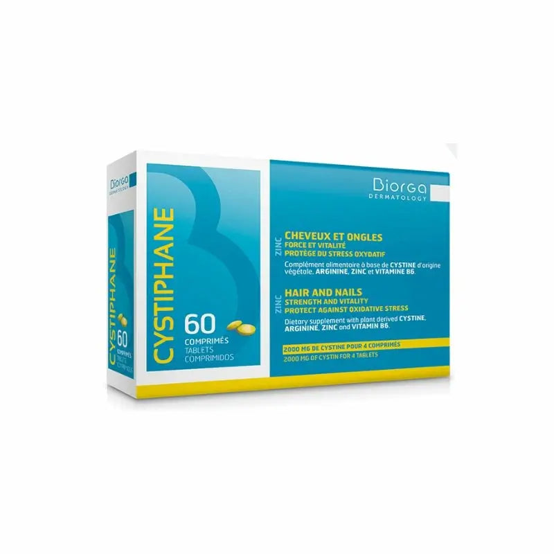 Biorga Cystiphane Anti-Hair Loss Vitamins , 60 tablets