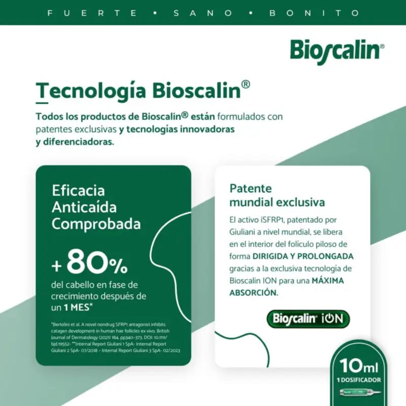 Bioscalin – aktivátor rastu vlasov, 1 ampulka, 10 ml