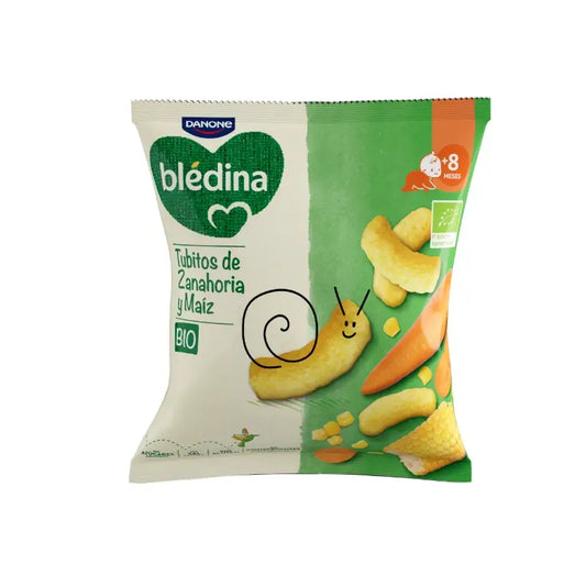 Bledina Bio Snack – kukurica a mrkva, 20 g 