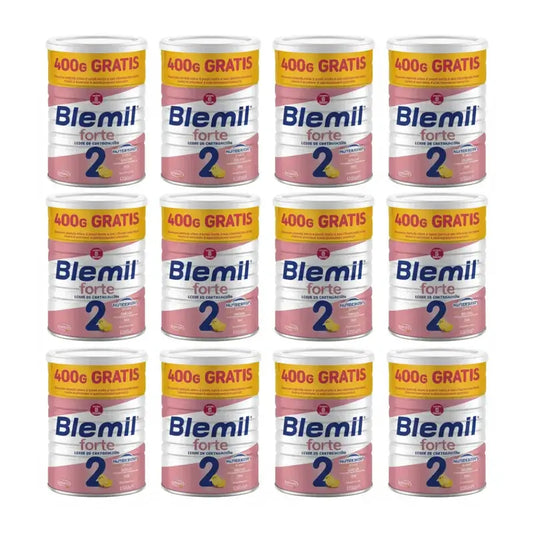 Blemil 2 Forte 800 + 400 zadarmo, 12 × 1200 gramov