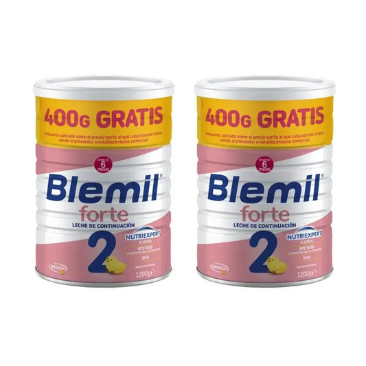 Blemil 2 Forte 800 + 400 zadarmo, 2 × 1200 gramov