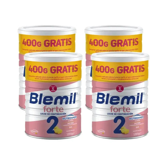 Blemil 2 Forte 800 + 400 zadarmo, 4 × 1200 gramov