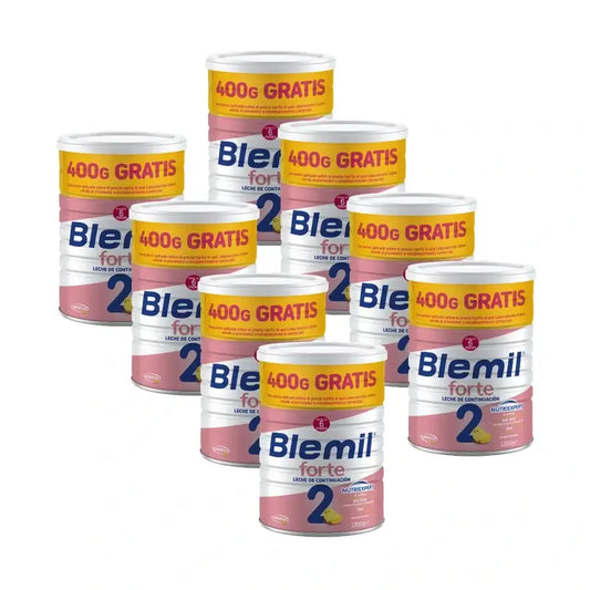 Blemil 2 Forte 800 + 400 zadarmo, 8 × 1200 gramov