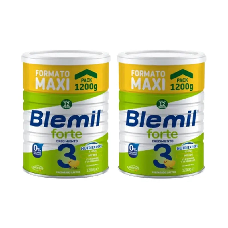 Blemil 3 Forte 800 + 400 zadarmo, 2 × 1200 gramov