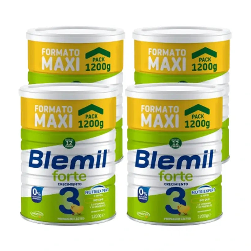 Blemil 3 Forte 800 + 400 zadarmo, 4 × 1200 gramov