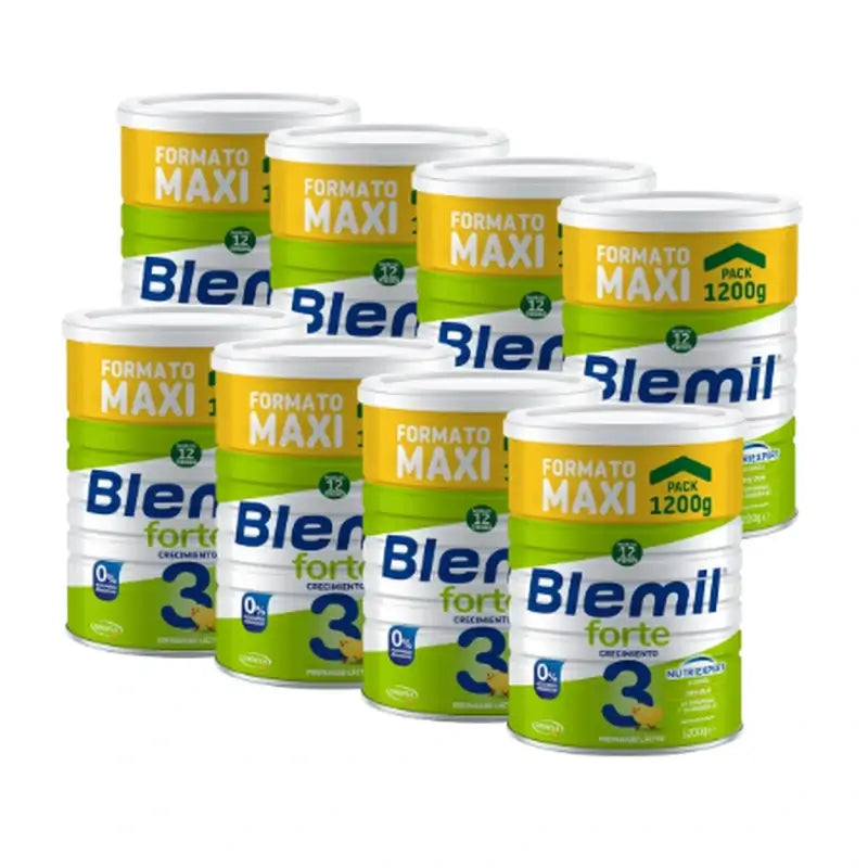 Blemil 3 Forte 800 + 400 zadarmo, 8 × 1200 gramov