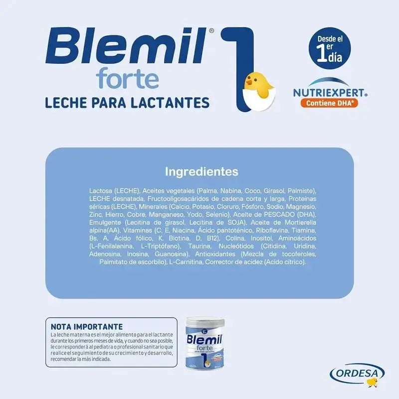 Blemil Plus 1 Forte, balenie 8 x 800 g