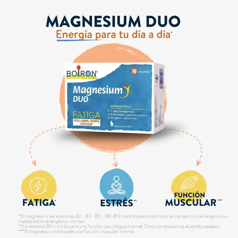 BOIRON Magnesium Duo 80 tabliet