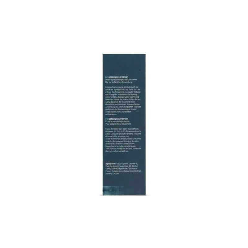 Boners Orgasm Delay Spray - 15 Ml
