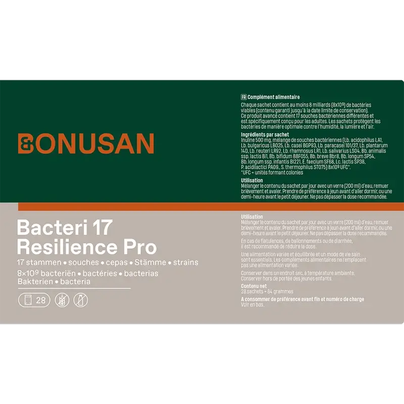 Bonusan Bacteri 17 Expert Resilience, balenie 2x28 vrecúšok