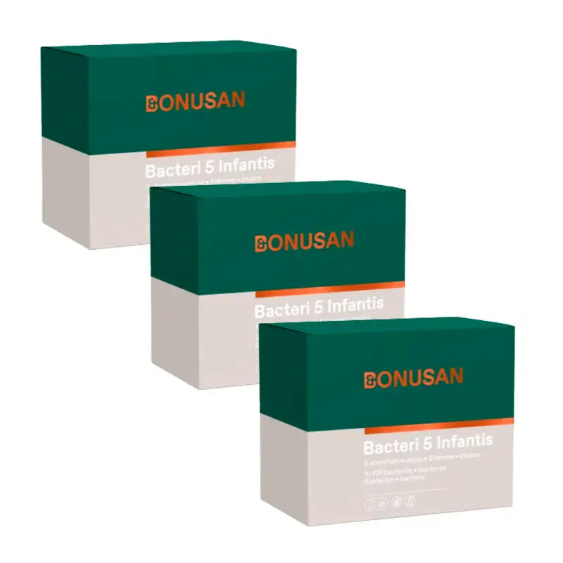 Bonusan Bacteri 5 Infantis , 3X28 Envelopes