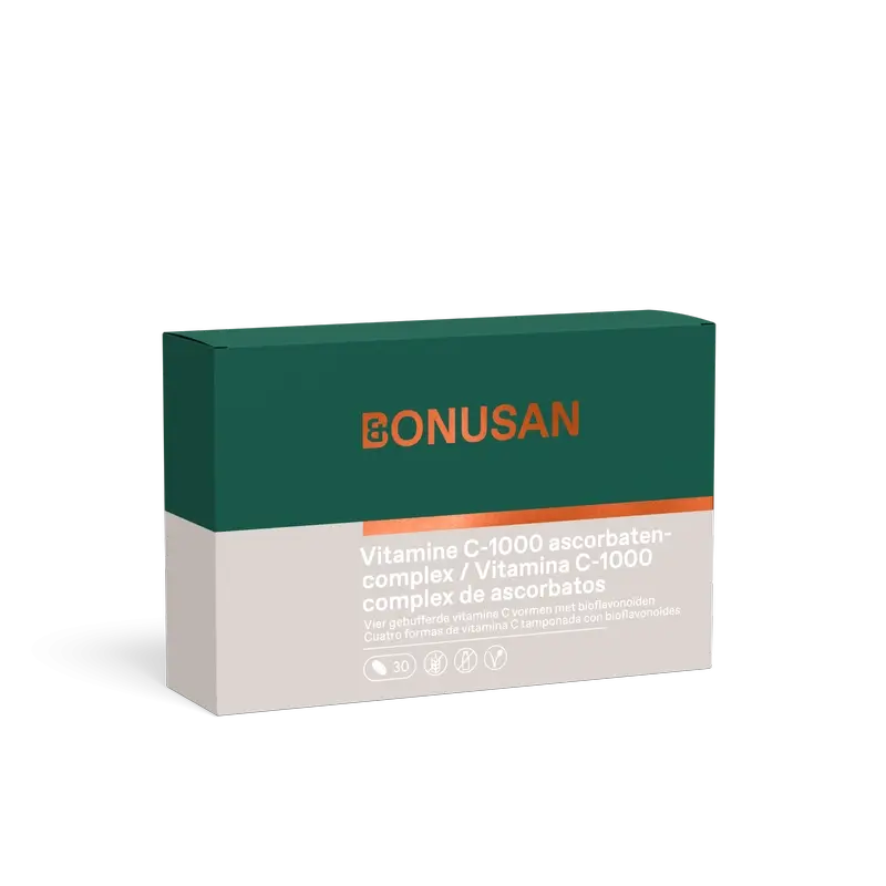 Bonusan Vitamín C-1000 Complex z askorbátov, 30 tabliet