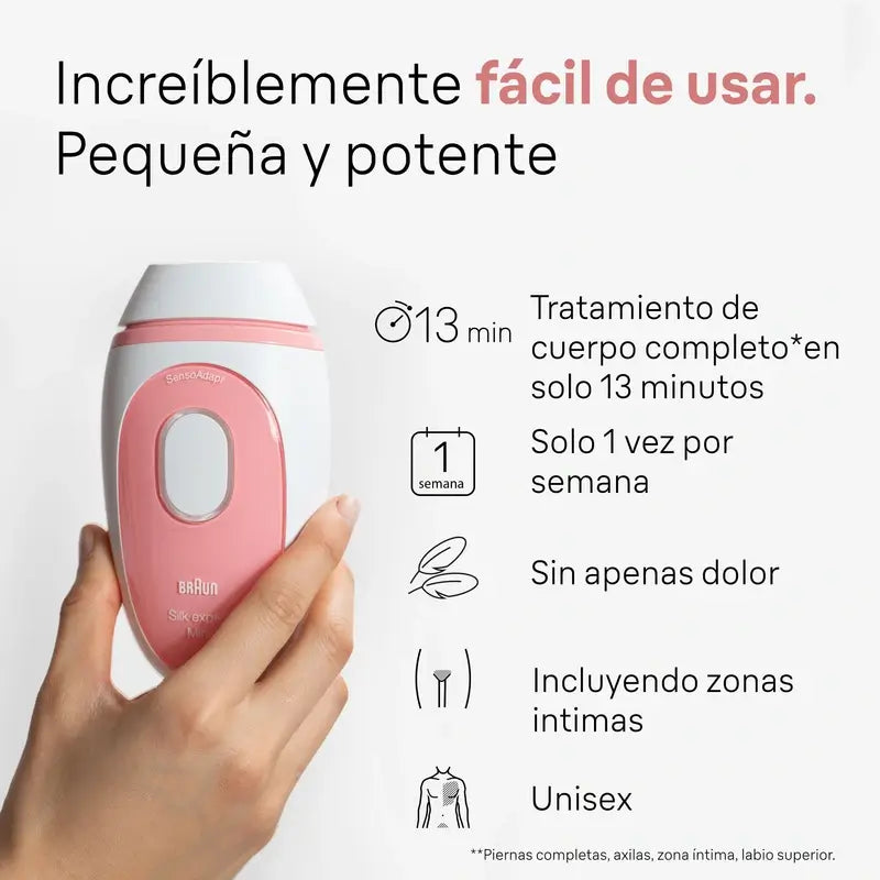Depilátor Braun najnovšej generácie IPL Silk·Expert Mini PL1000