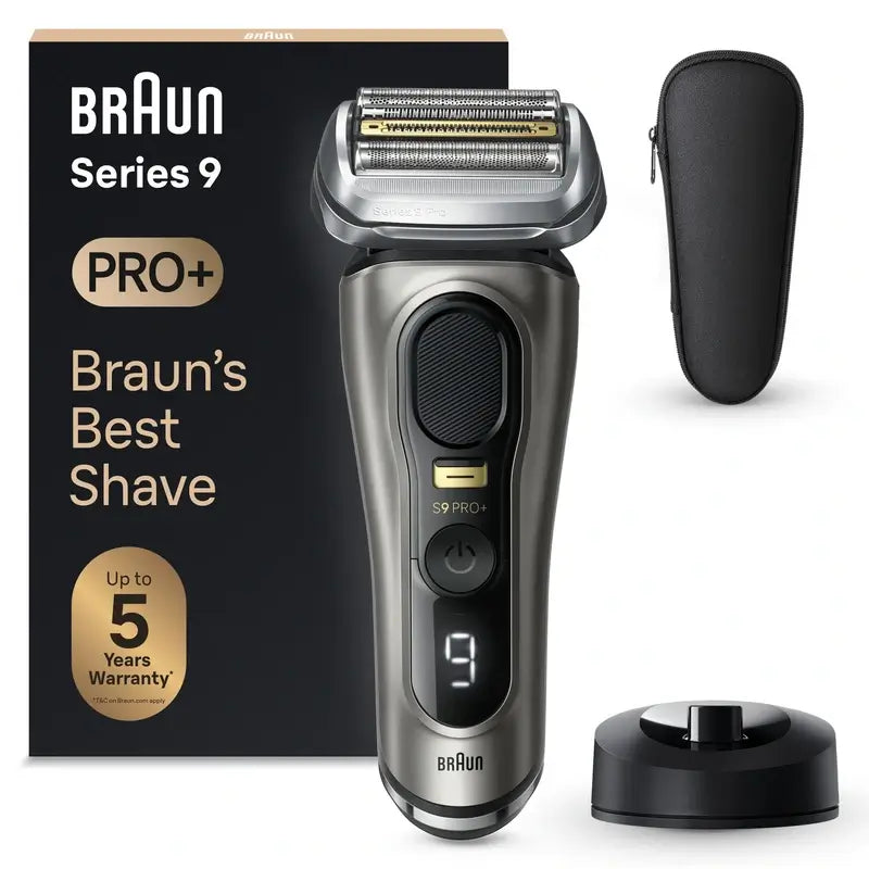Holiaci strojček Braun Series 9 9600S, čierny