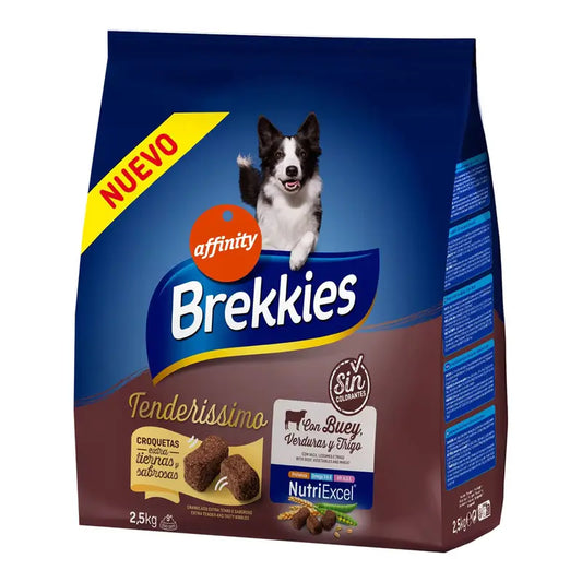 Brekkies Krmivo Bed Tenderissimo Allsizes, 2,5 kg