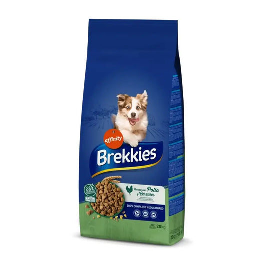 Brekkies Krmivo pre psov s kuracím mäsom, 20 kg