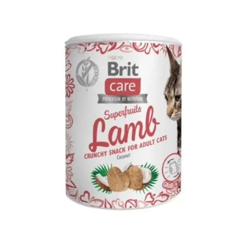 Brit Care Cat Snack Sf – Jahňacie mäso 6 × 100 g