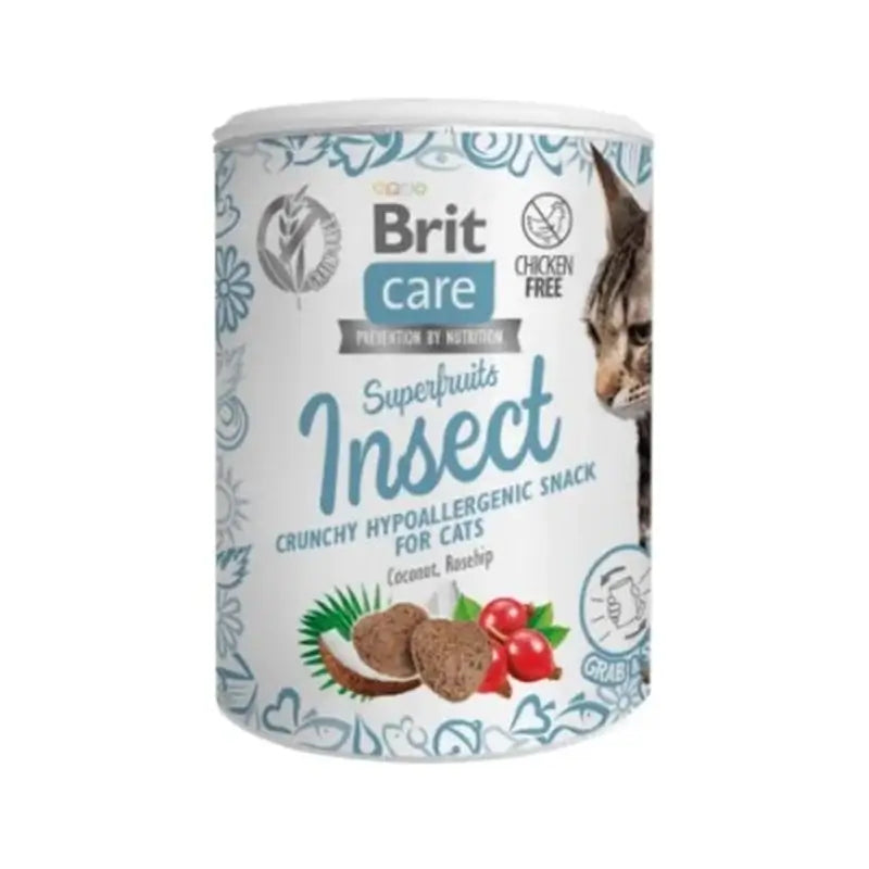 Brit Care Mačacie pamlsky Sf – Hmyz 6 × 100 g