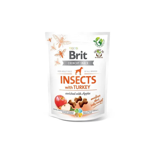 Brit Care Dog Crunchy – Hmyz a morka 6x200 g