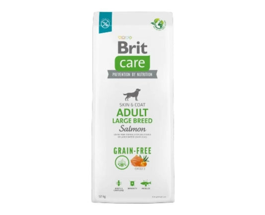 Brit Care Dog Grain Free Adult Large Salmon 12 kg pre psov
