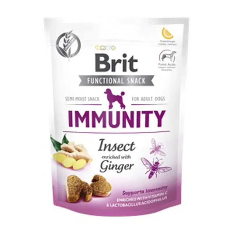Brit Care Psie pamlsky – Immunity Inse 10 × 150 g