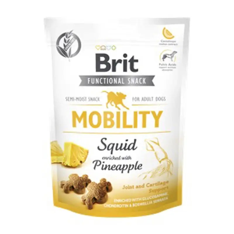 Brit Care Psie maškrty Mob – Kalmár 10 × 150 g