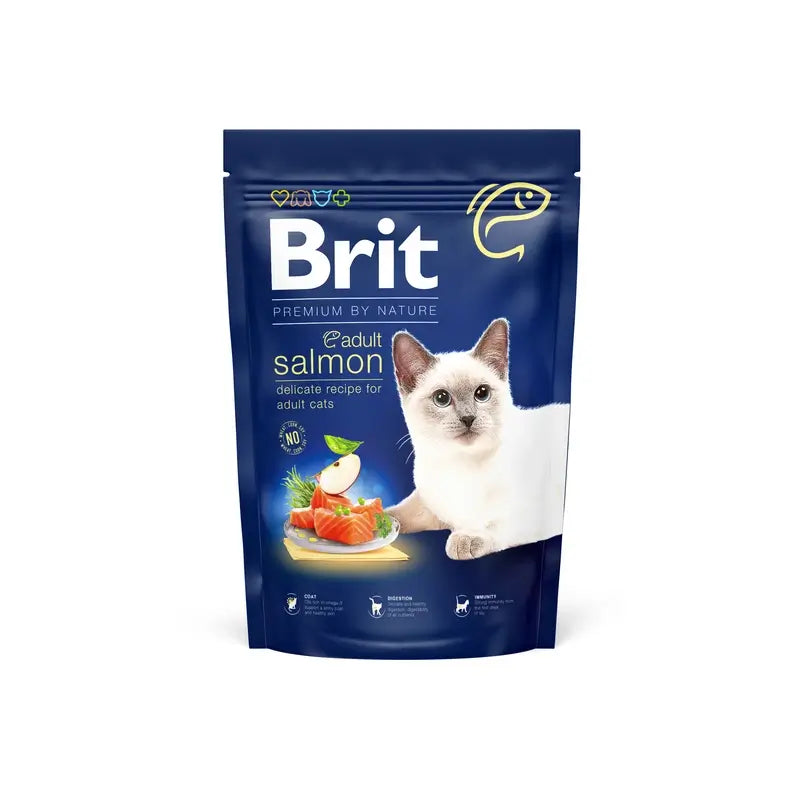 Brit Premium By Nature Cat Adult Losos 1,5 kg