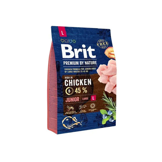 Brit Premium Dog Nature – Junior L 3 kg