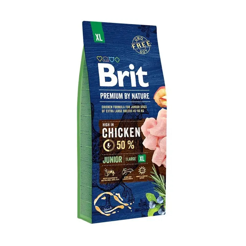 Brit Premium Dog Nature – Junior XL 15 kg